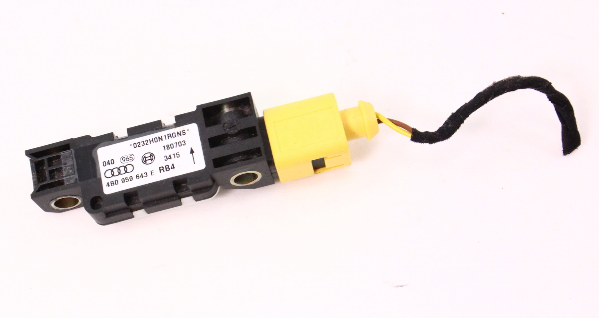 Side Air Bag Crash Sensor 0204 Audi A6 S6 Allroad RS6 Genuine 4B0