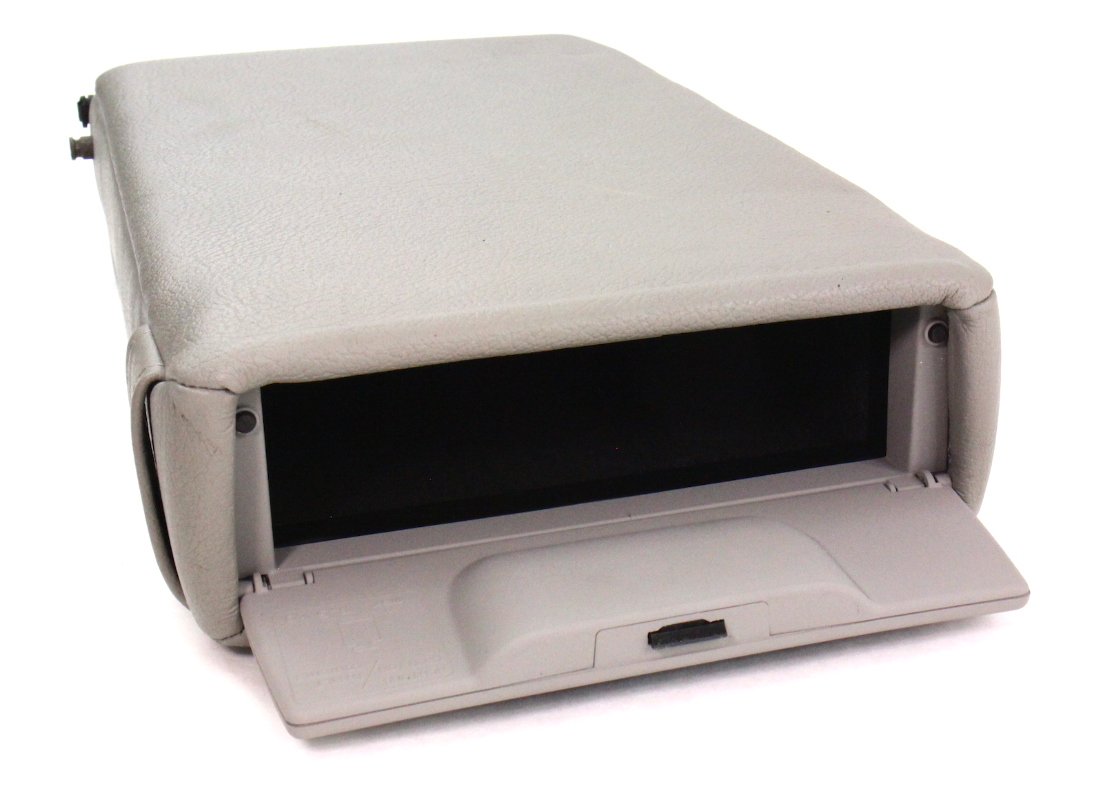 Rear Seat Armrest Arm Rest Console 0204 Audi A6 C5 Grey Leather