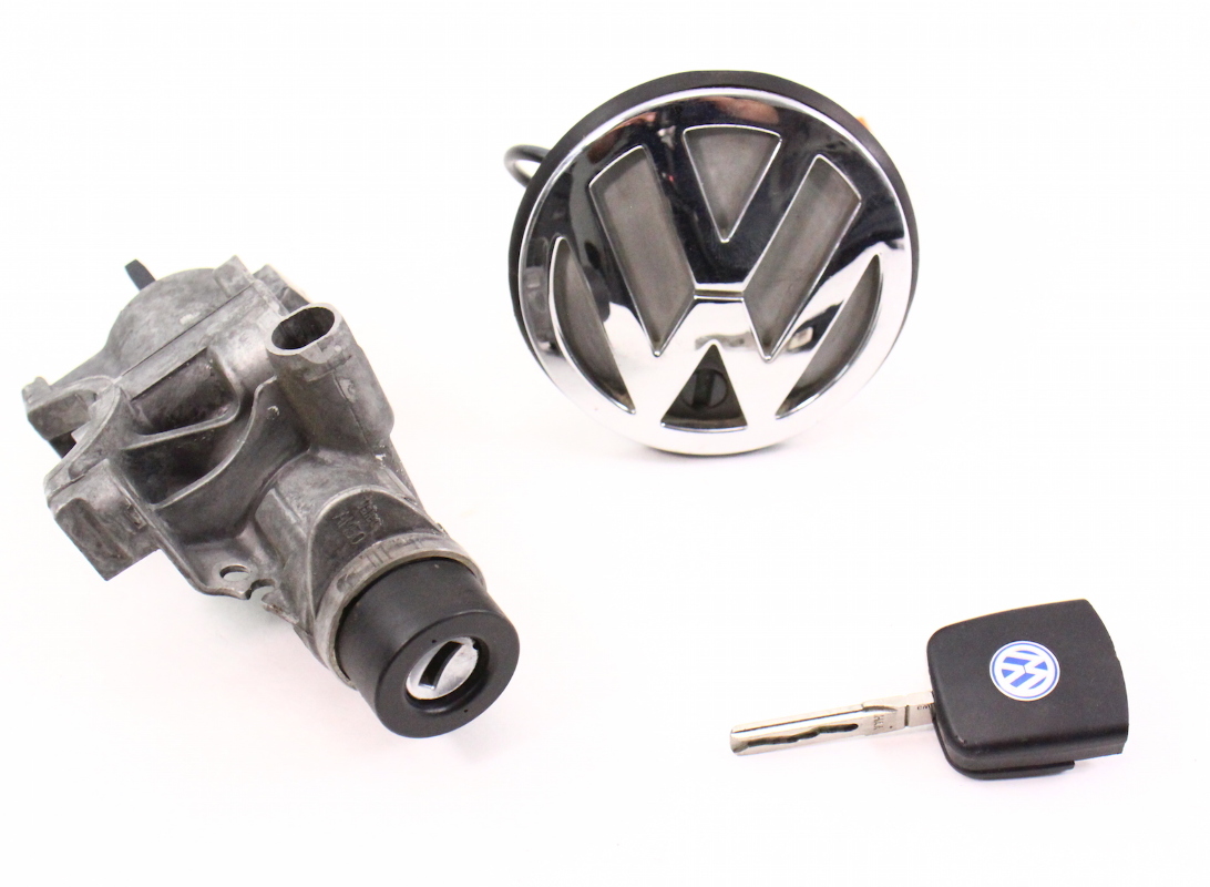 Lock Key Set Ignition Trunk 9905 VW Jetta MK4 MT 4B0 905 851 B