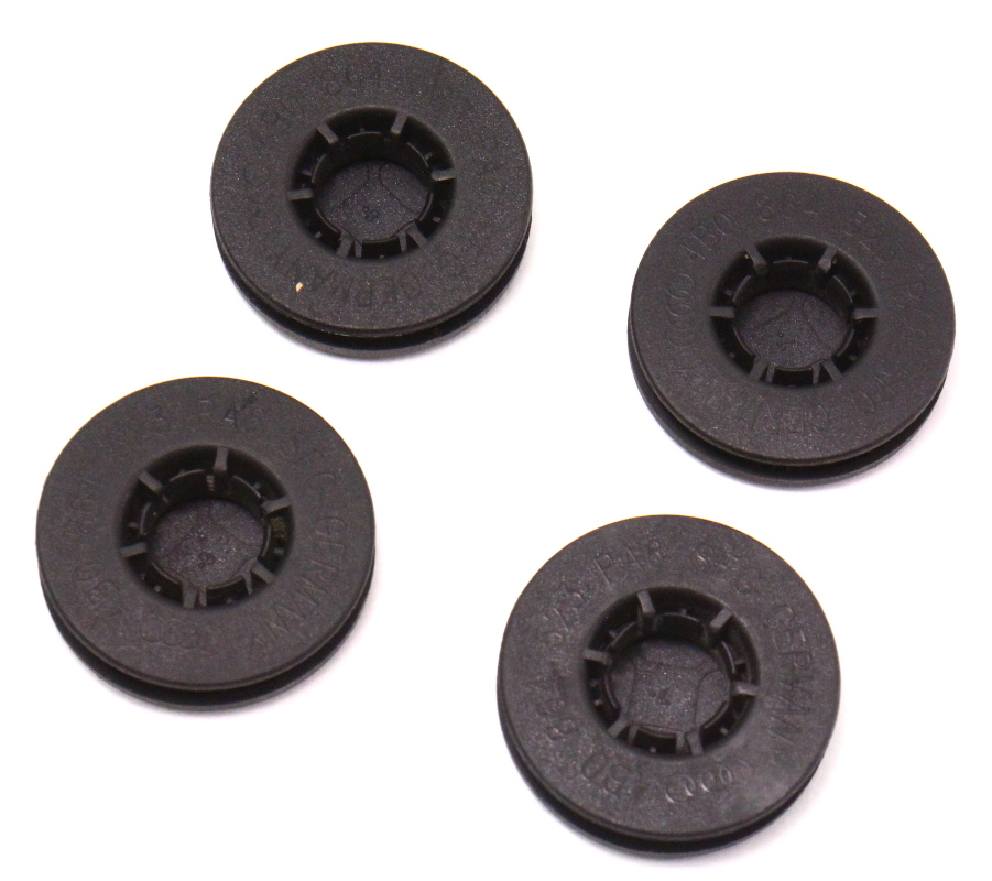 Black Floor Mat Retaining Clips Audi TT A4 S4 Genuine 4B0 864 521