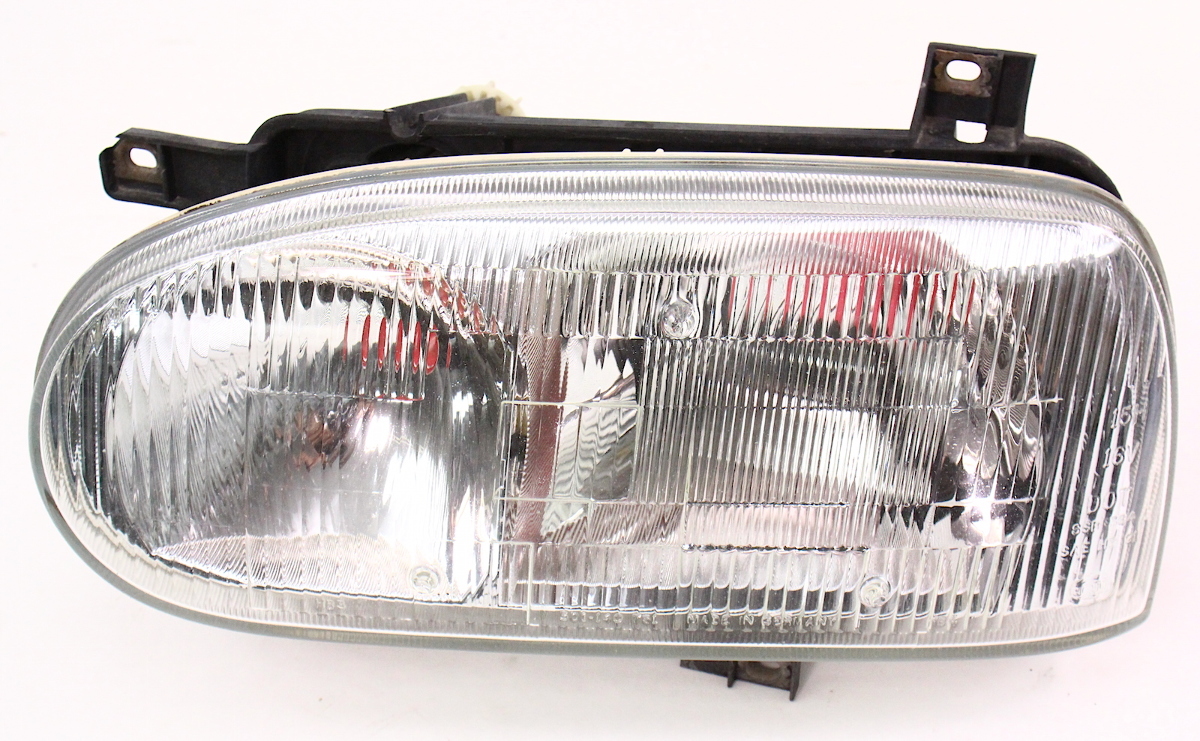 LH Dual Chamber Headlight 9399 VW Golf GTI Cabrio MK3 Head Light Lamp