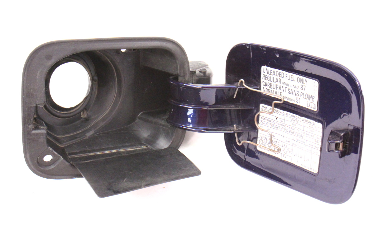 Gas Fuel Door Filler Flap 9805 VW Beetle LC5R Blue Genuine 1C0 809