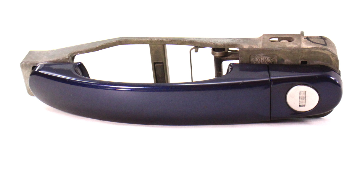 Driver Front Exterior Door Handle & Lock Cylinder 9810 VW Beetle LC5R Blue eBay