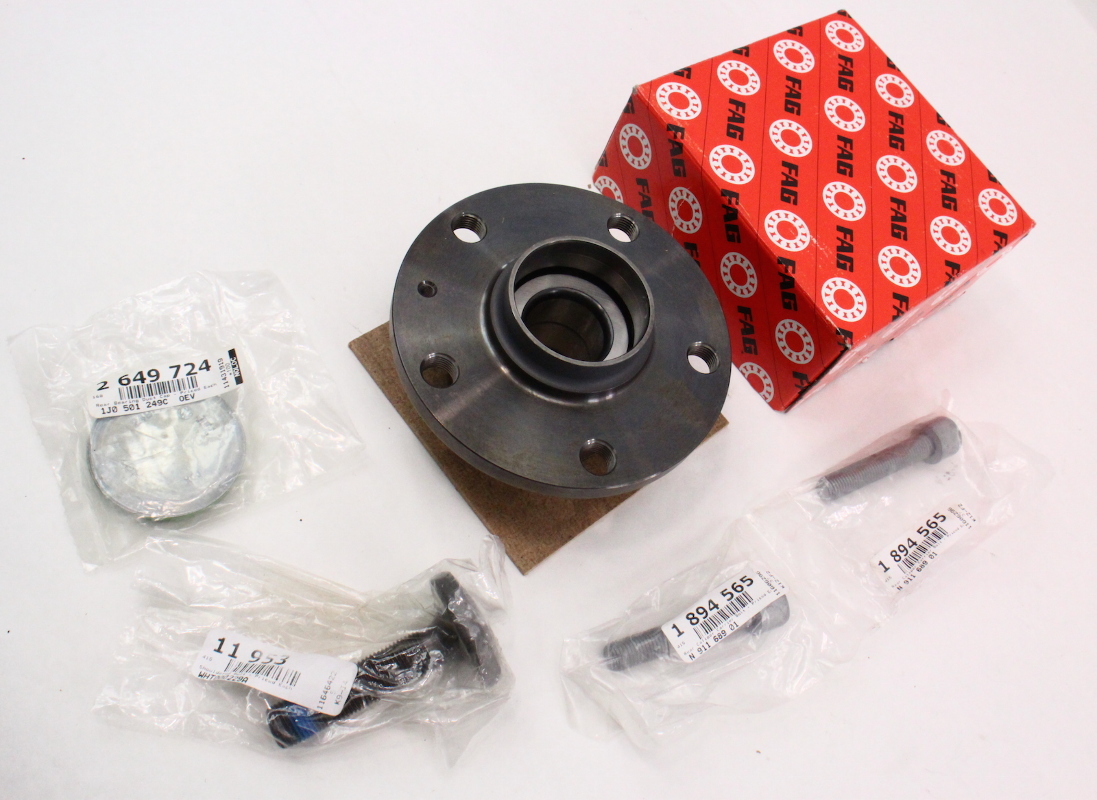 Rear Wheel Bearing Kit 0609 VW Jetta GTI MK5 MK6 Passat B6 A3 1T0