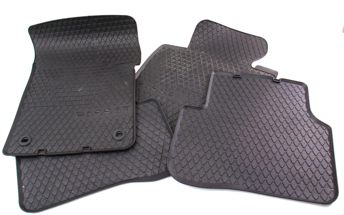 Rubber All Weather Floor Mats 0610 VW Passat B6 Genuine 3C1 061