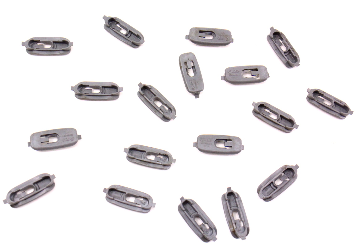 18x Lower Door Molding Trim Blade Clips 9602 Audi A4 S4 B5 8D0 853