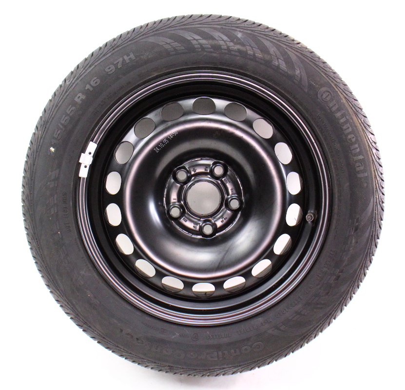 Full Size Spare Wheel & Tire 16" x 7" 0610 VW Passat B6 5x112 3C0