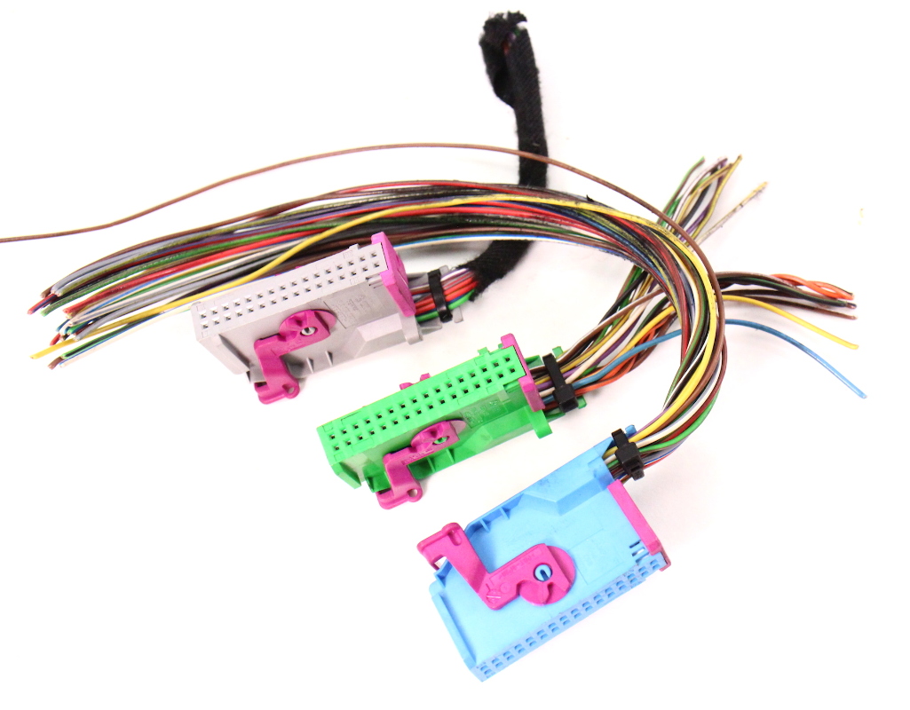 Gauge Cluster Speedometer Wiring Plugs Pigtails Harness 0102 Audi A4