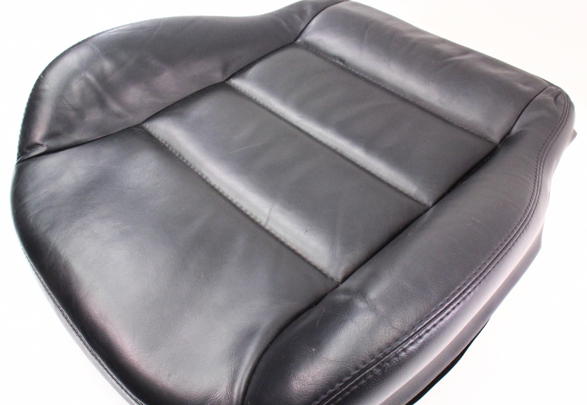 Front Seat Cushion & Cover VW Jetta GTI MK4 Heated Black Leather Genuine CarParts4Sale, Inc.