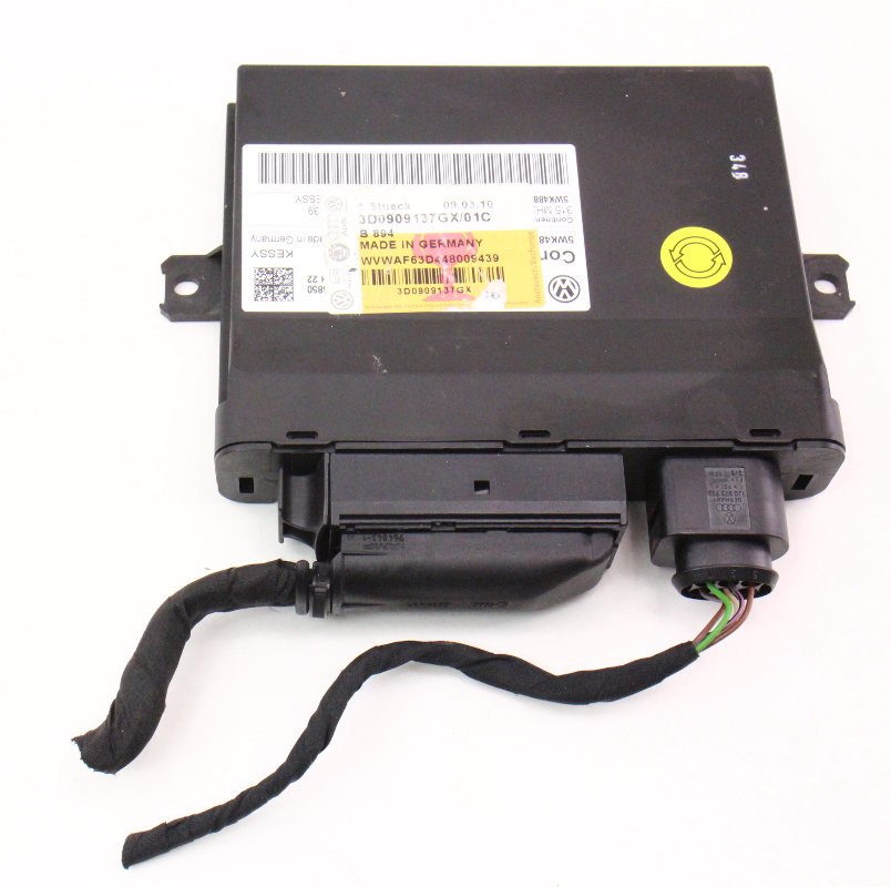 Keyless Entry Kessy Module 0406 VW Phaeton 3D0 909 137 GX