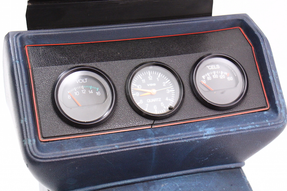 Blue Center Console & Gauges 7584 VW Rabbit GTI MK1 Genuine 175