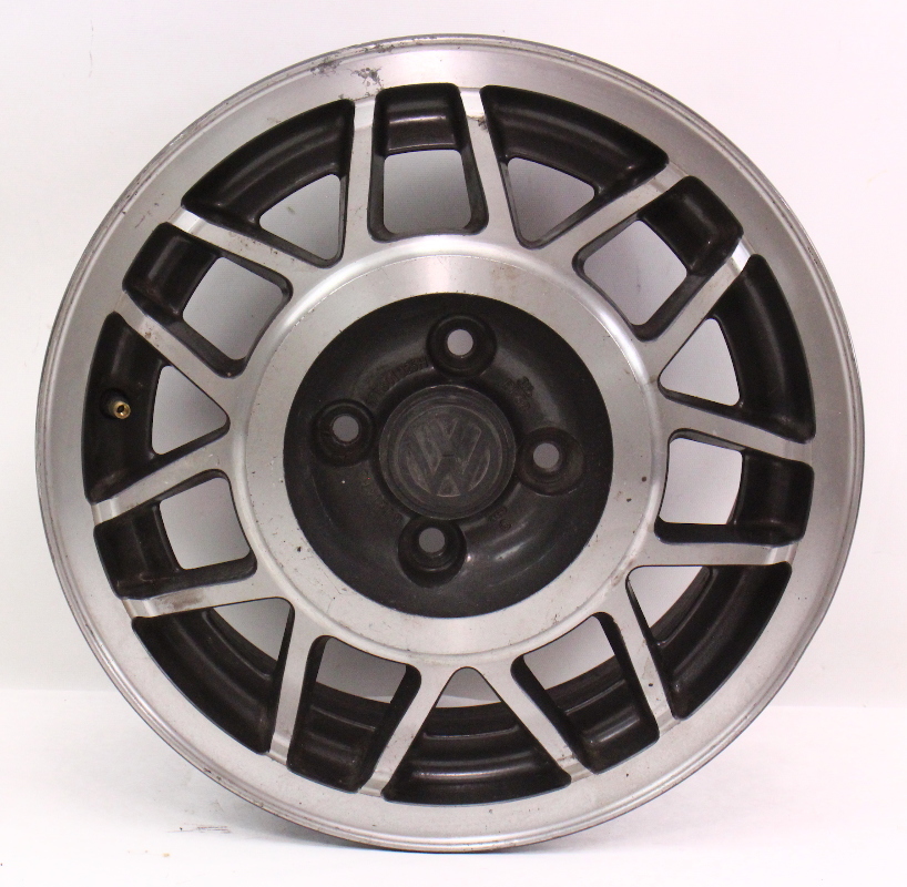 14" x 6" Snow Flake Wheel Rim 4x100 7584 VW Rabbit Jetta MK1 171 601 025 H