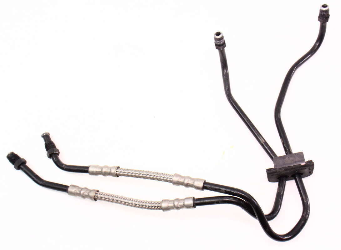 ABS Pump Braided Metal Hard Brake Lines 0105 VW Passat B5.5 Genuine