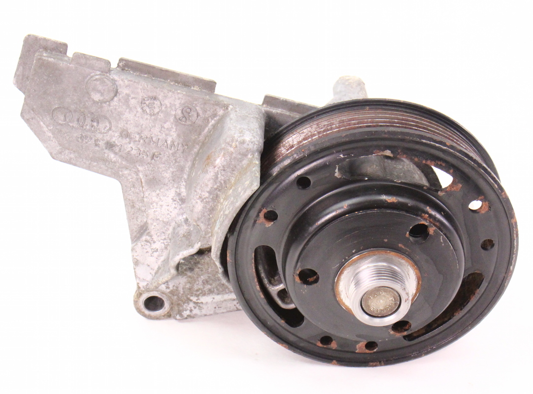 Fan Pulley Mount Bracket 9805 Audi A4 A6 VW Passat 2.7T 2.8 V6 078
