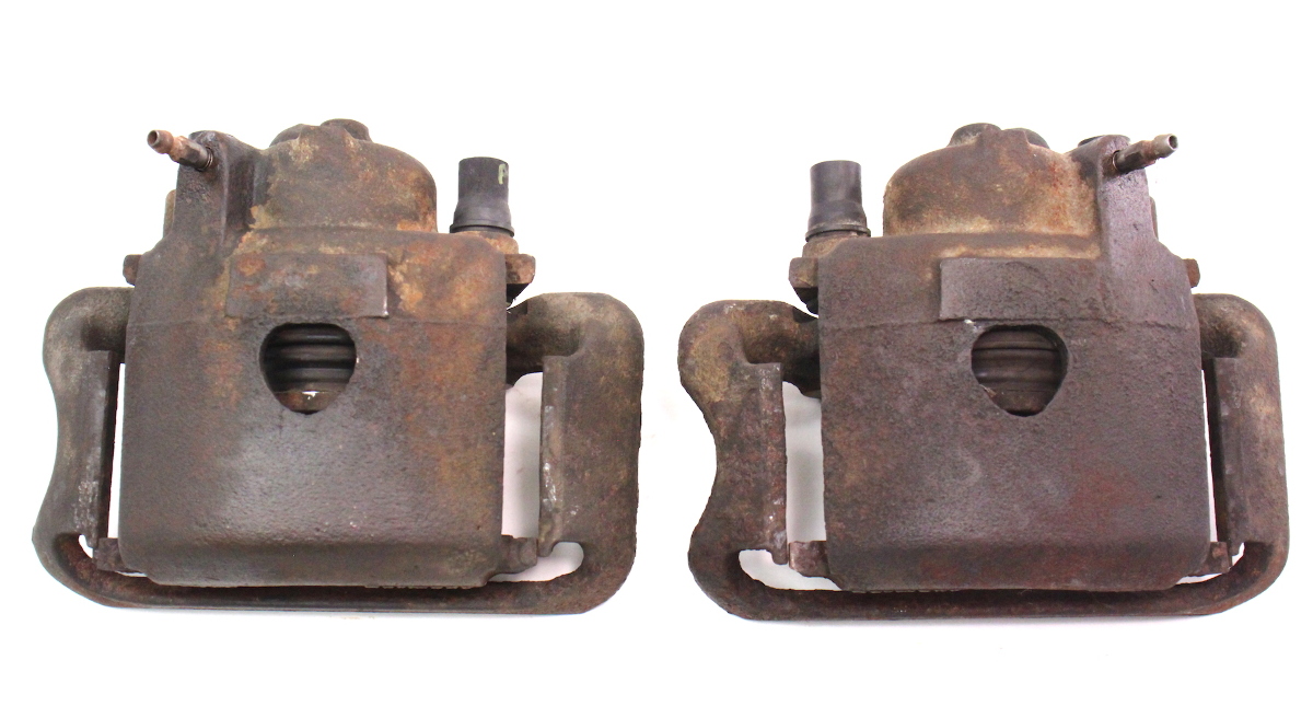 Front Calipers & Carriers 8592 VW Cabriolet Jetta Rabbit GTI Scirocco