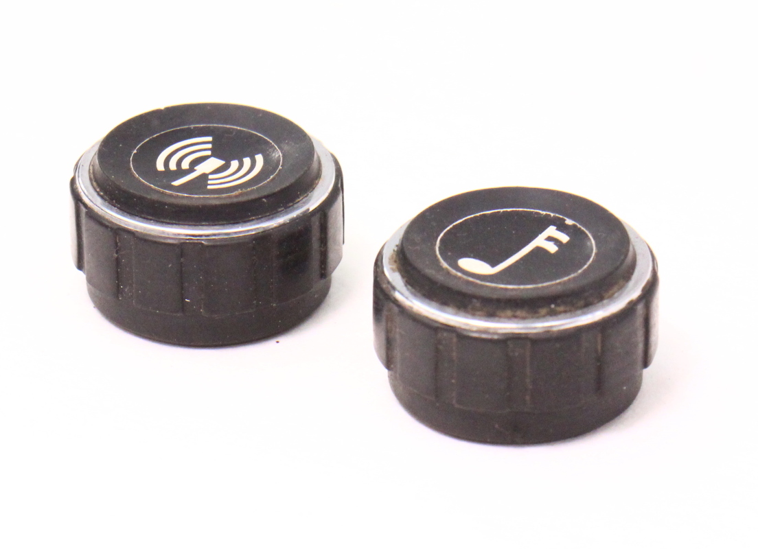 Radio Volume Tuning Knobs 8184 VW Rabbit Jetta Pickup MK1 Genuine