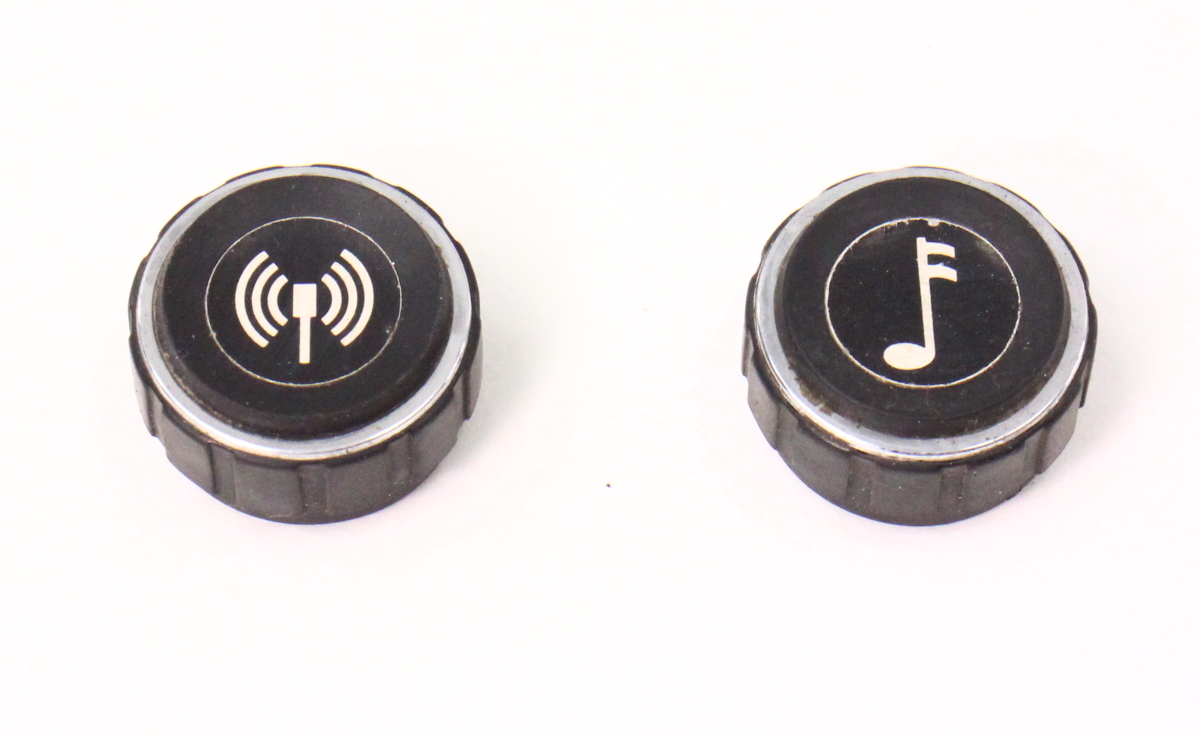 Radio Volume Tuning Knobs 8184 VW Rabbit Jetta Pickup MK1 Genuine CarParts4Sale, Inc.