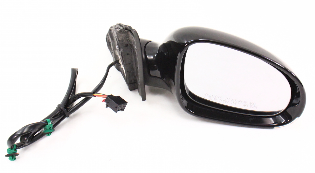 RH Exterior Side View Mirror Assembly 0510 VW Jetta MK5 L041 Black