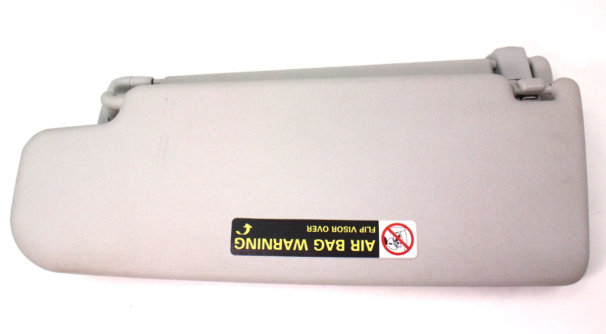 RH Passenger Sun Visor Sunvisor 0610 VW Passat B6 Grey Genuine