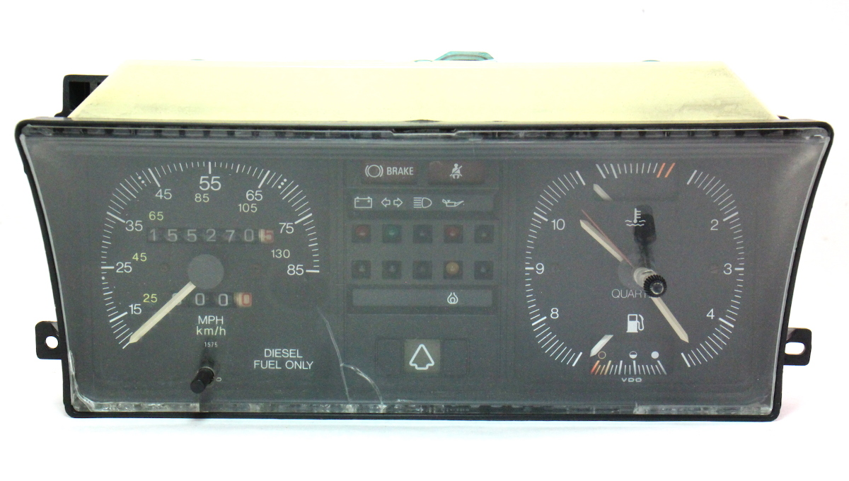 Gauge Instrument Cluster VW Rabbit Diesel MK1 Speedometer