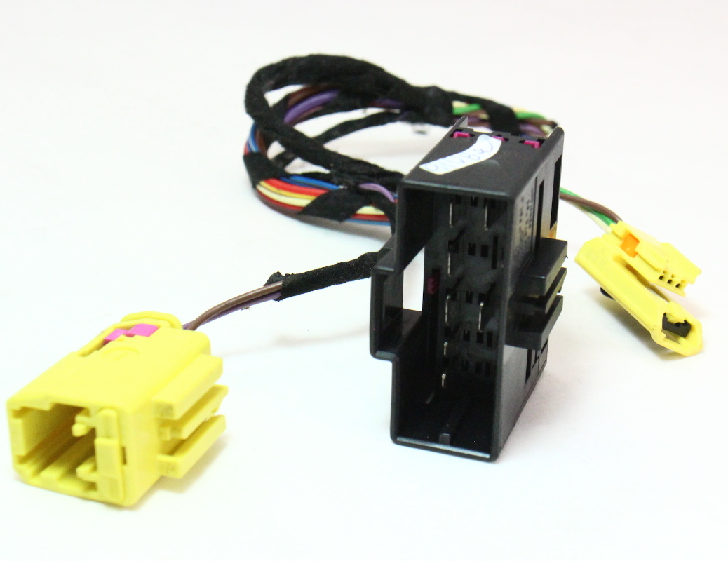 LH Heated Seat Wiring Harness Pigtail Plugs Connectors 0507 VW Jetta