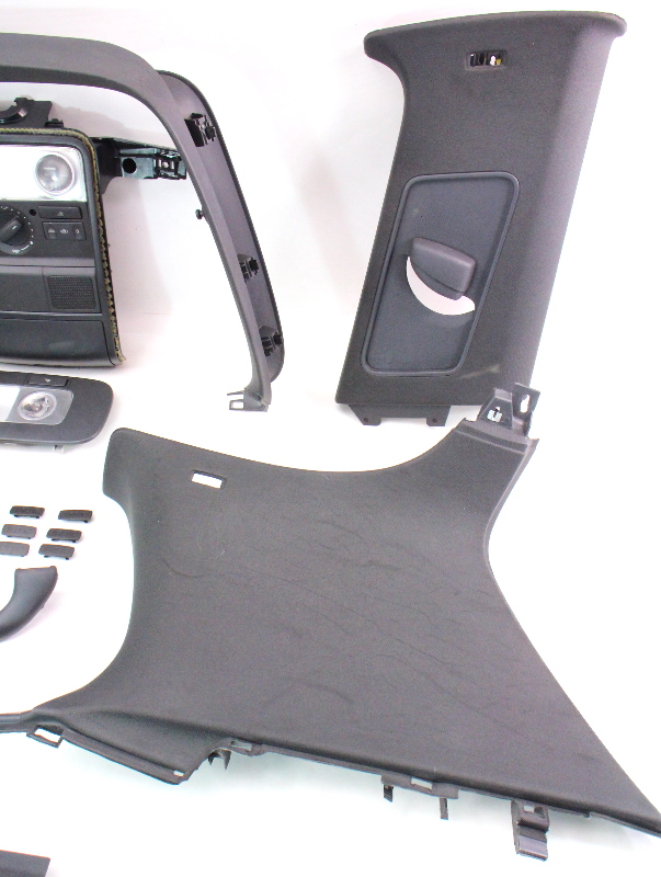 Black Upper Headliner Interior Trim Swap 0609 VW Golf Rabbit GTI MK5