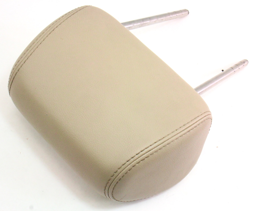 RH Front Seat Headrest 0105 VW Passat B5.5 Sunshine Beige Leather