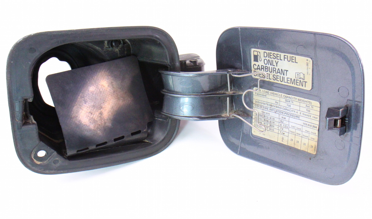 Gas Fuel Door Filler Flap 9805 VW Beetle TDI LD7X Grey Genuine 1C0