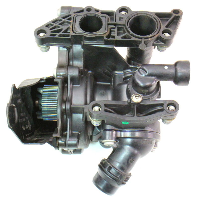 Water Pump Thermostat Housing 1516 VW Jetta Passat 1.8T CPRA 06K 121