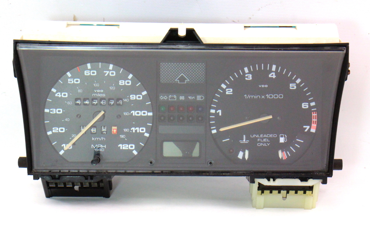 Gauge Cluster Speedometer Tach Vw Jetta Golf Gti Mk2