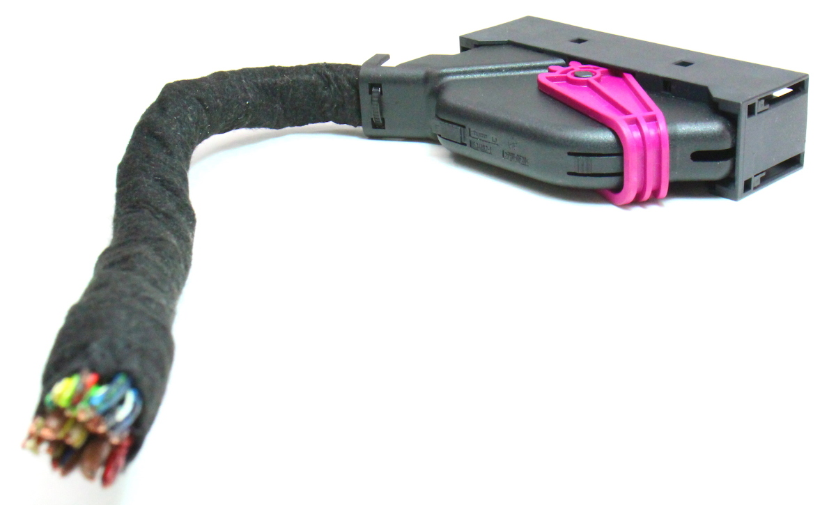 Amplifier Amp Wiring Harness Plug Pigtail 0912 Audi A4 B8 Genuine