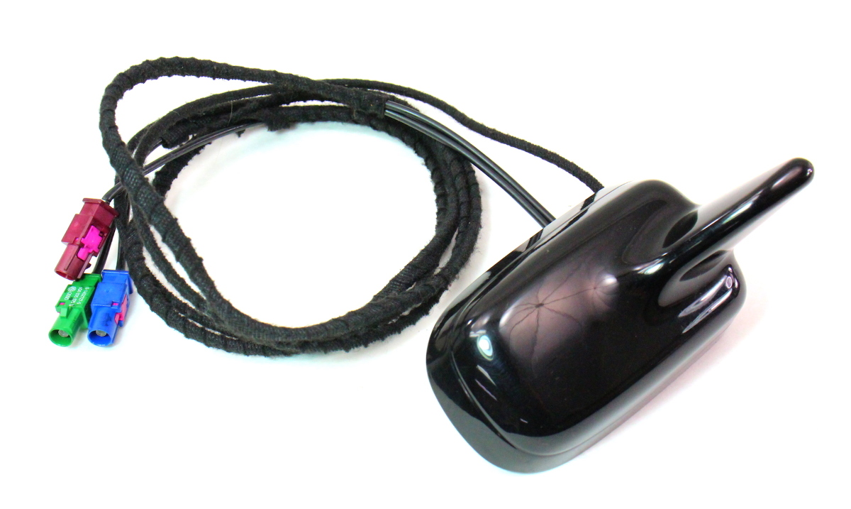 Roof Shark Fin Antenna & Harness 0912 Audi A4 S4 B8 Genuine 8K5