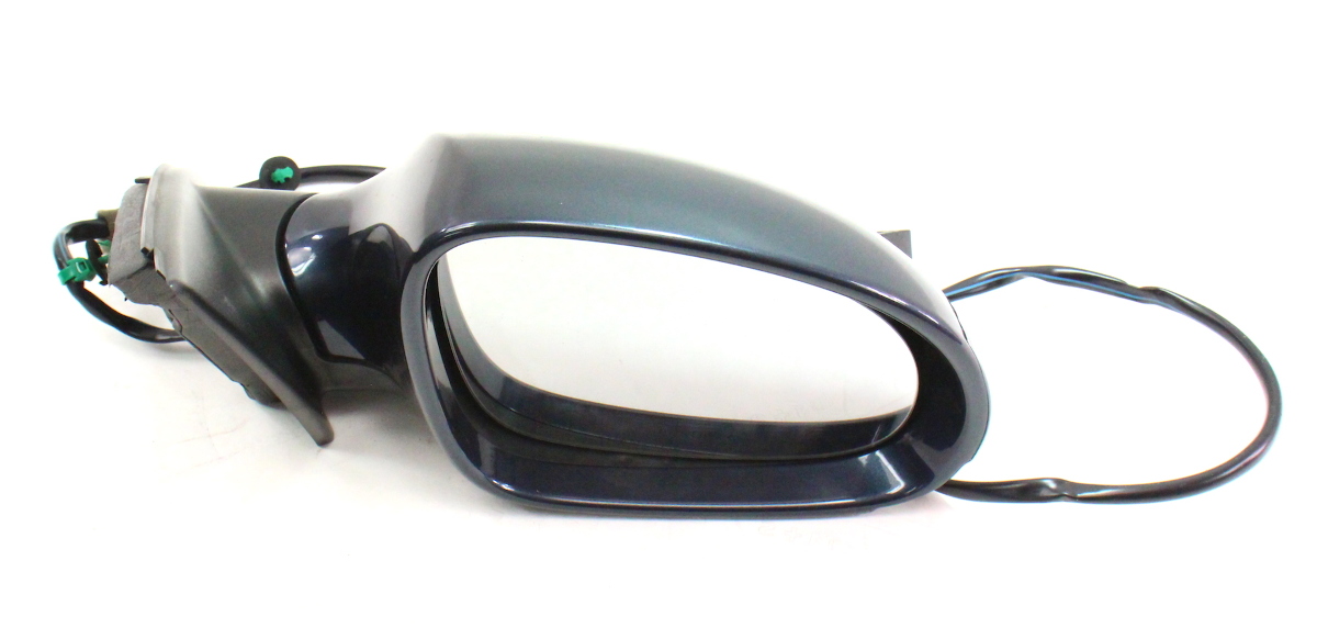 Rh Side View Door Mirror 06 10 Vw Passat B6 Lc5f Blue