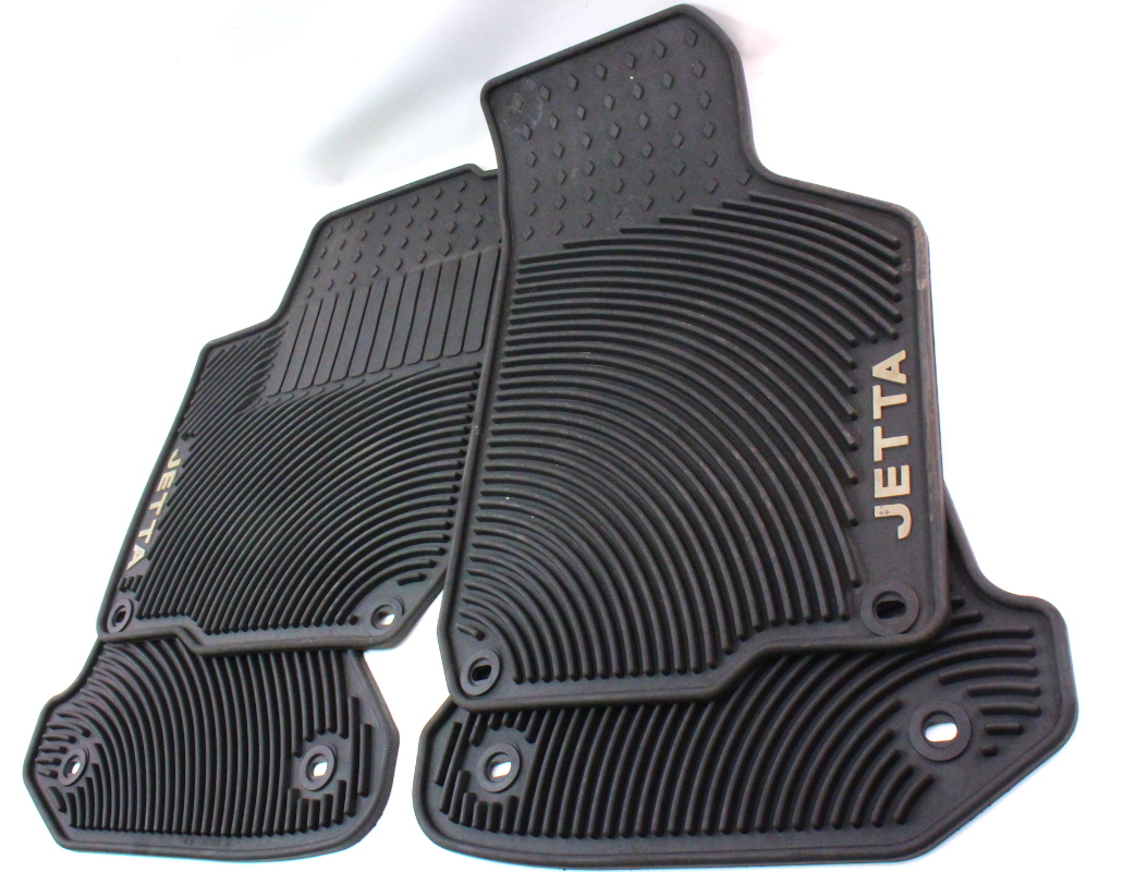 All Season Weather Rubber Monster Floor Mat Set 9905 VW Jetta MK4