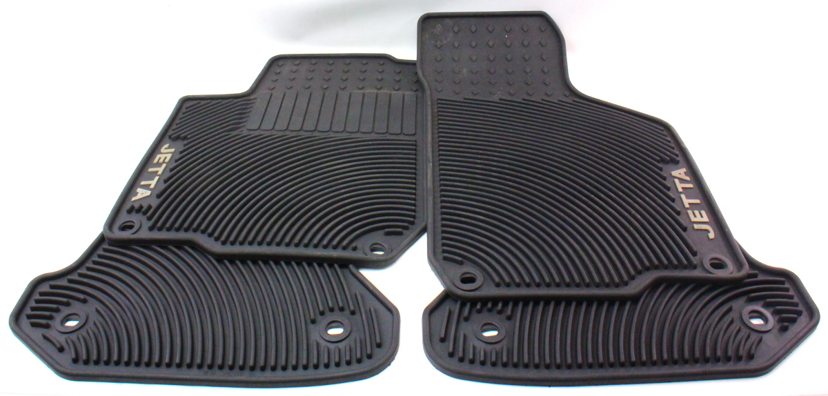 All Season Weather Rubber Monster Floor Mat Set 9905 VW Jetta MK4