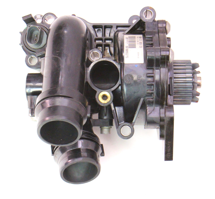 Water Pump Thermostat Housing VW Jetta GTI Audi Passat 2.0T 06H 121