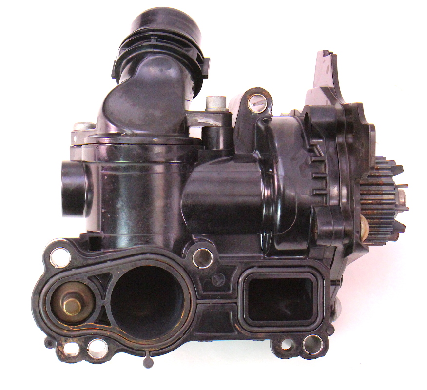 Water Pump Thermostat Housing VW Jetta GTI Audi Passat 2.0T 06H 121