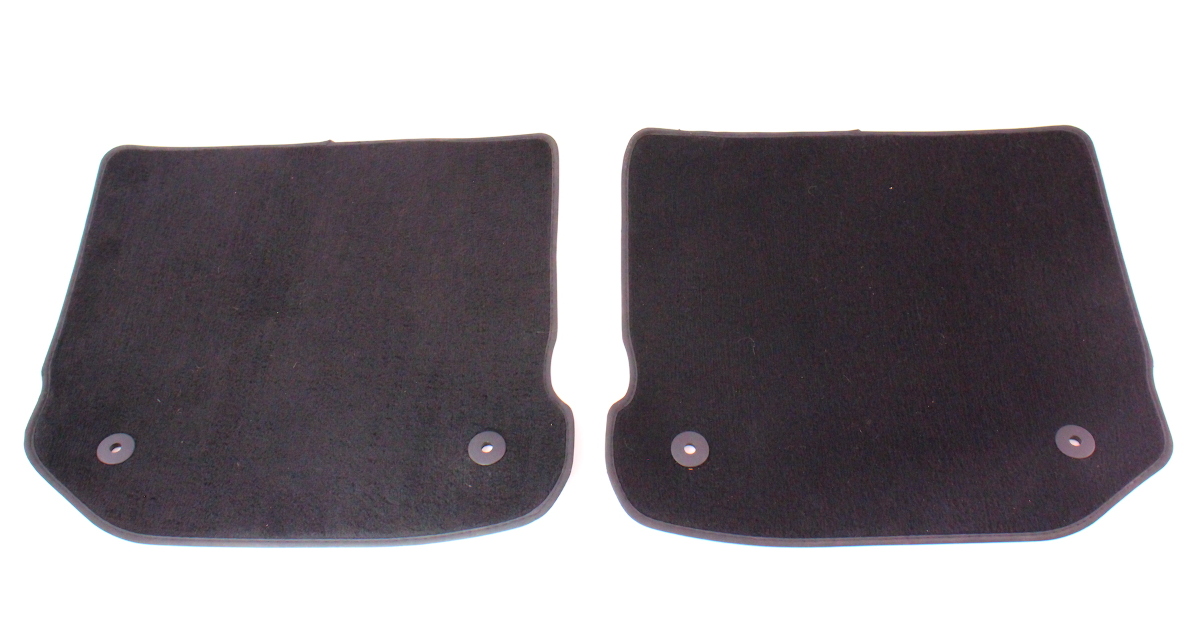 Rear Floor Mat Set 9905 VW Jetta Golf GTI MK4 Black Carpet Mats