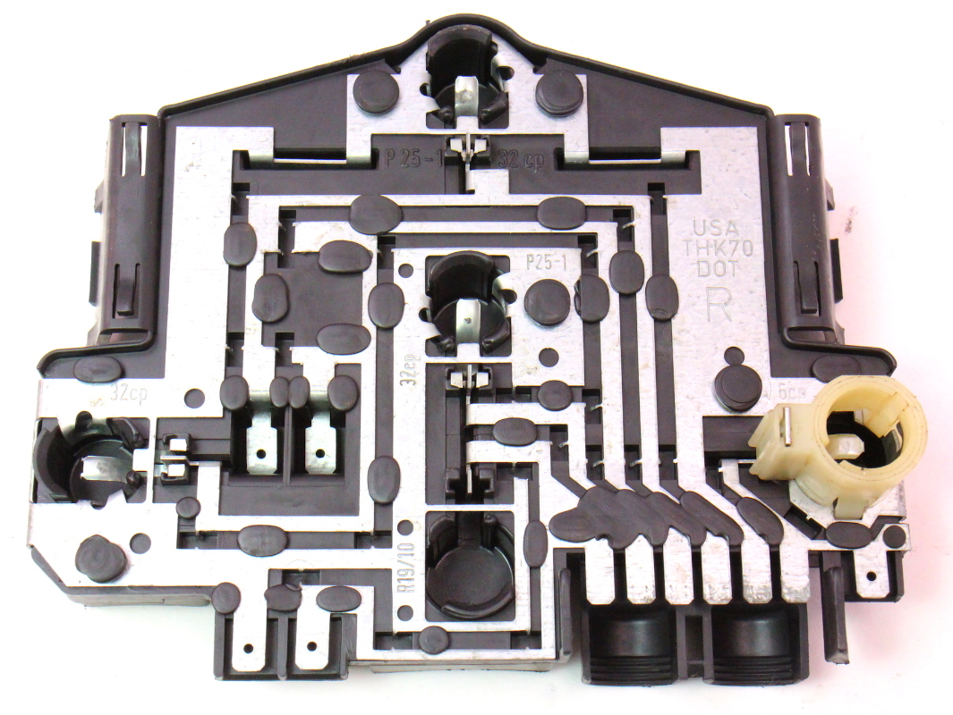 RH Tail Light Lamp Bulb Holder Tray Board 8592 VW Jetta MK2 Hella