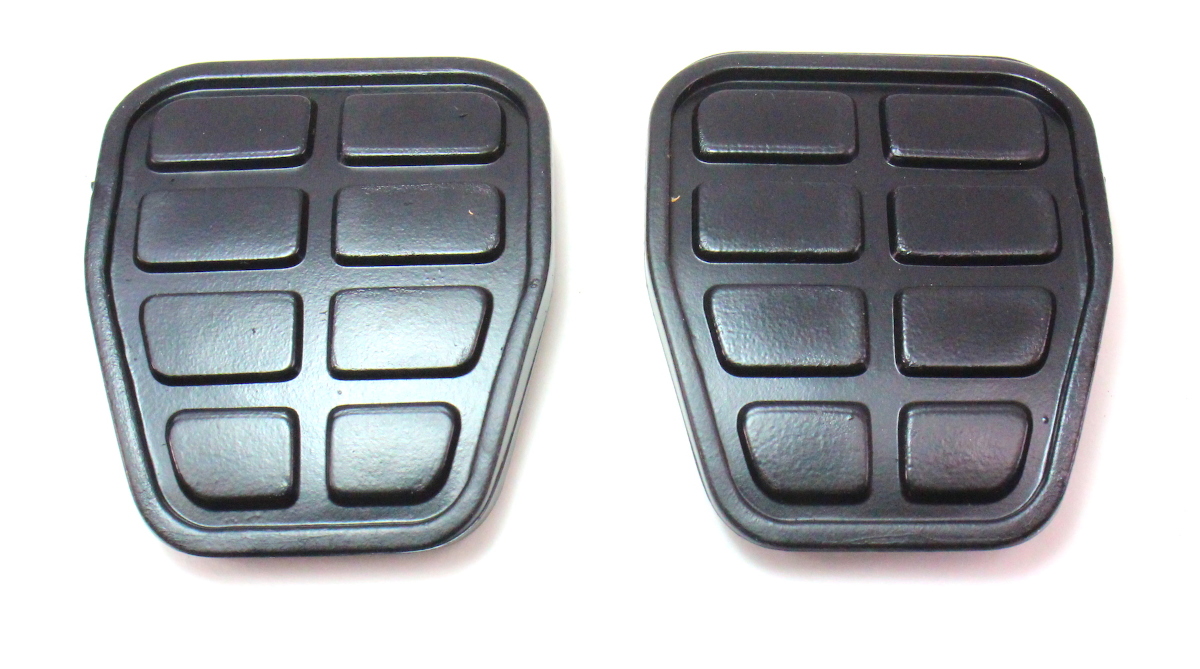 2x Genuine VW Brake Clutch Pedal Pads Covers 9399 Jetta Golf Cabrio