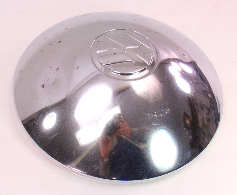 Chrome Hub Center Cap Hubcap VW Beetle Bug 1960s Aircooled Genuine