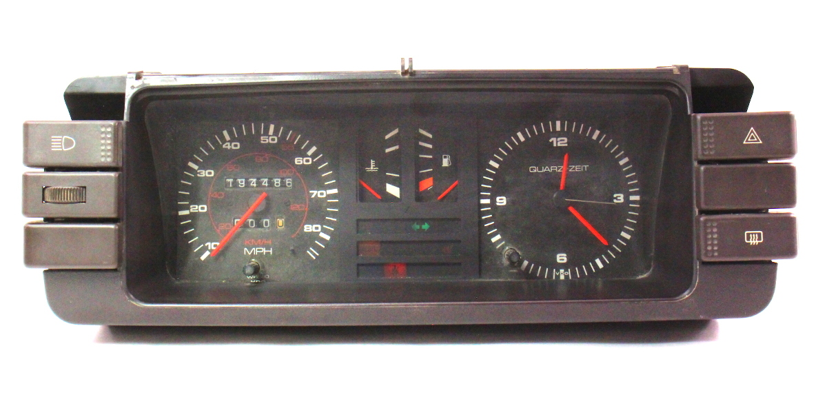 Gauge Cluster Speedometer Tachometer Tach 8081 Audi 4000 811 919 038