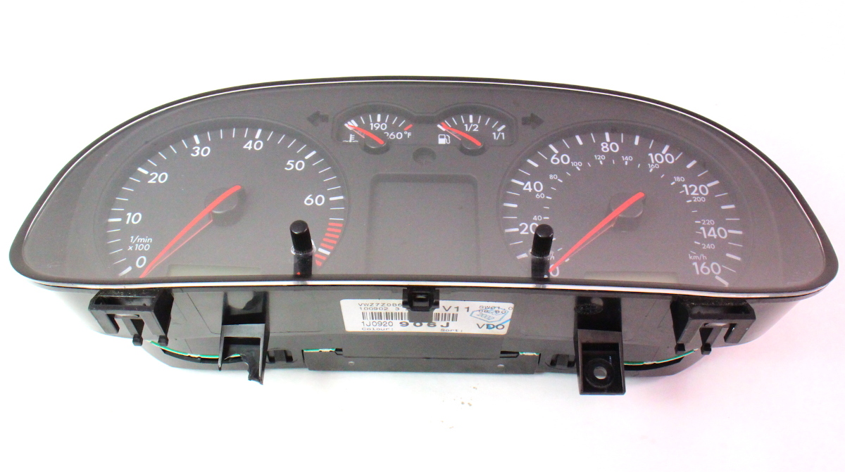Gauge Instrument Cluster Speedometer 2003 VW Jetta GTI MK4 160mph 1J0