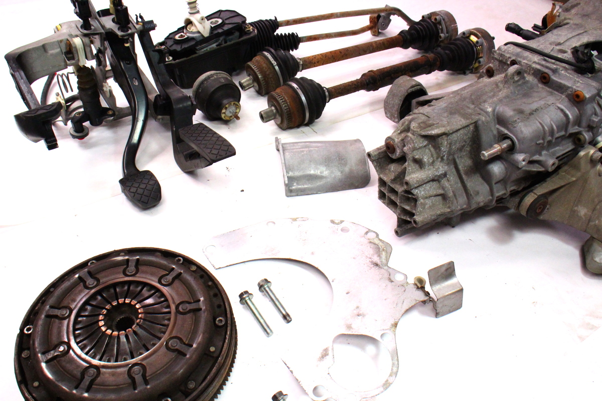 Manual Transmission Swap Parts Kit 9805 Audi A4 Passat B5 1.8T TDI DVX