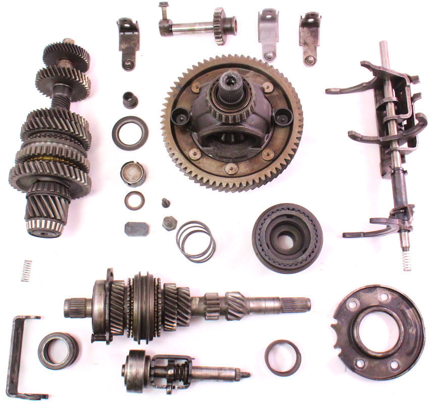 Transmission Internal Parts Gears Differential Forks 4K VW Jetta Rabbit