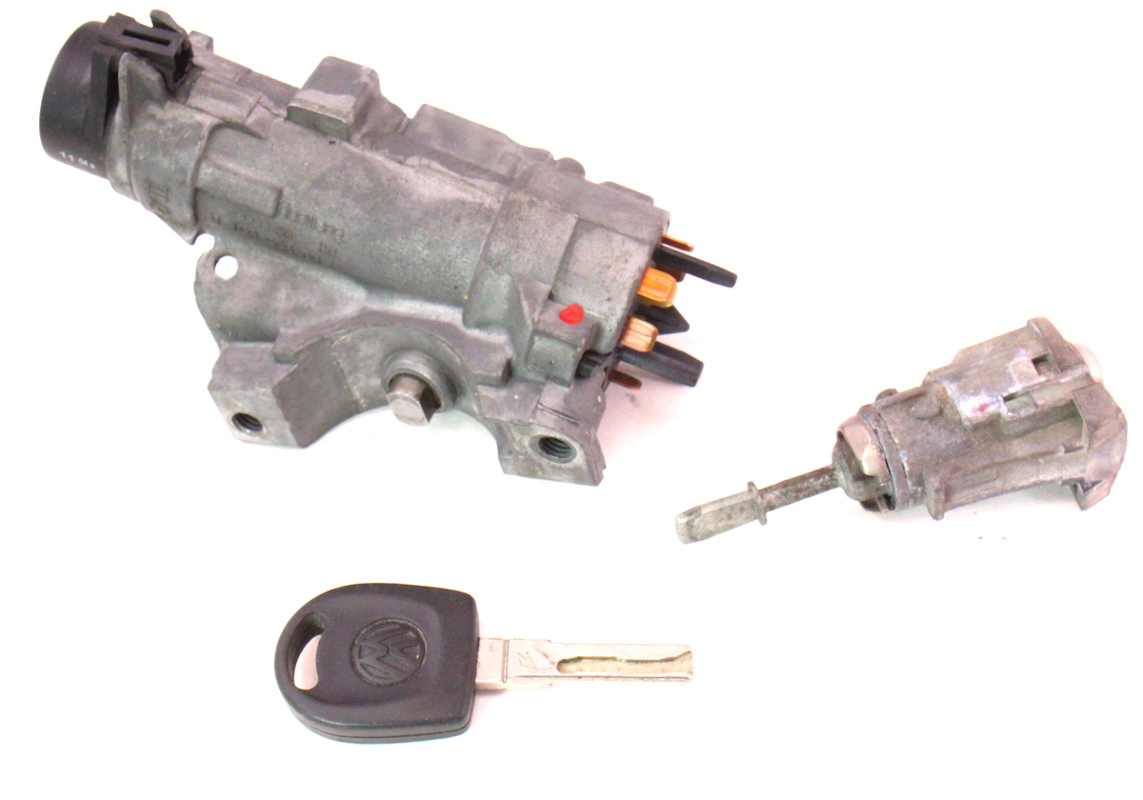 Lock Key Set Ignition Door Handle 9905 VW Jetta Golf GTI MK4 . 4B0 905