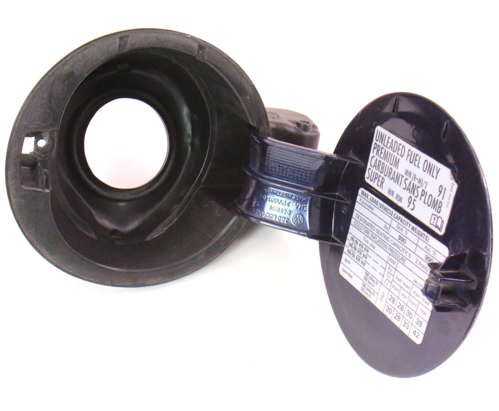 Gas Fuel Door Lid Flap Assembly 9801 VW Passat B5 LN5Y Blue 3B0