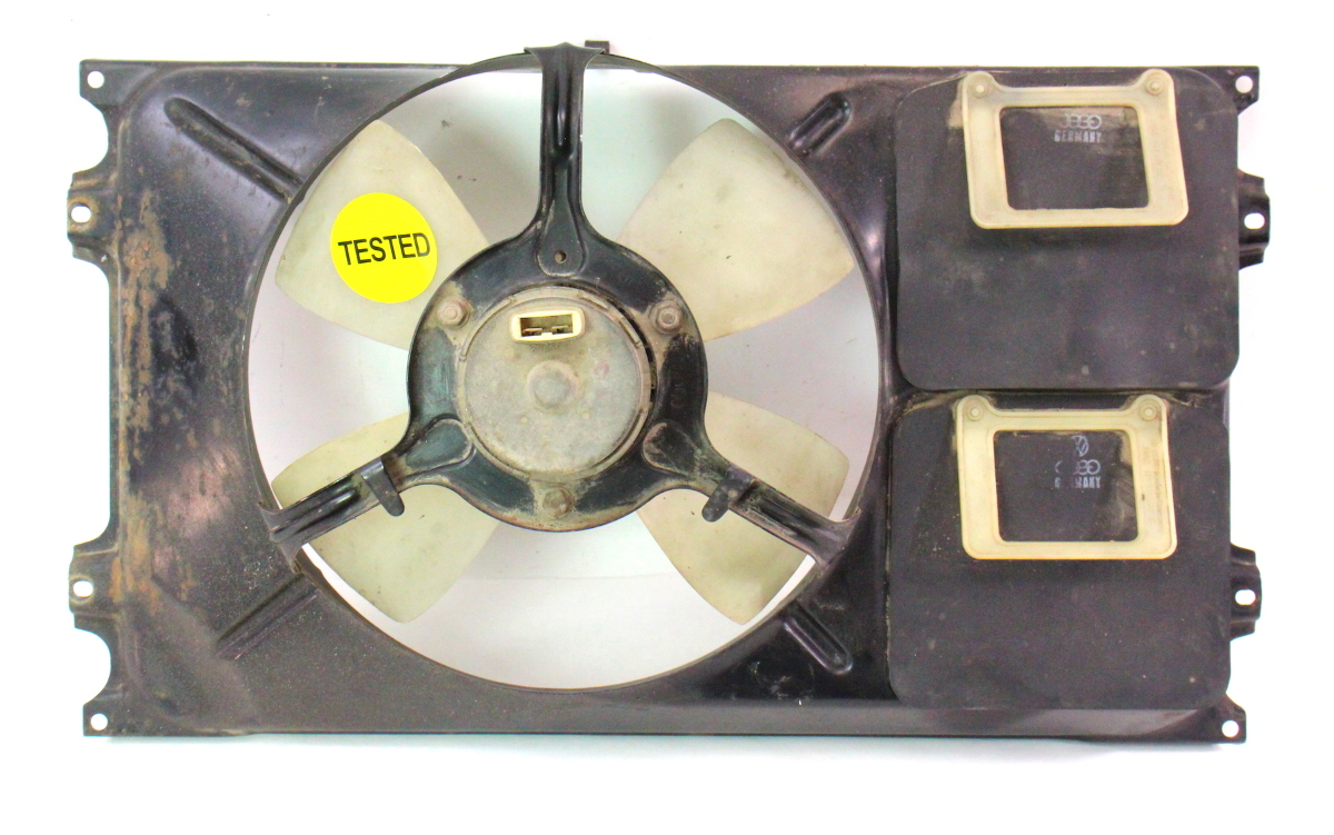 Electric Radiator Cooling Fan & Metal Shroud VW Rabbit Jetta Scirocco