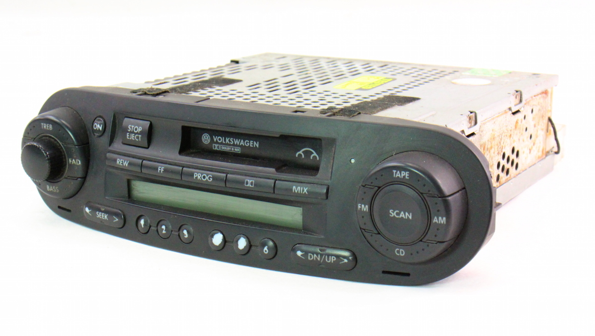 Radio Cassette Head Unit VW Beetle 9804 Stock Factory Tape Genuine