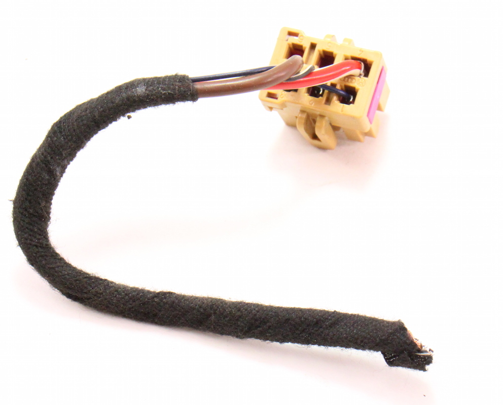 Heater AC Blower Fan Motor Wiring Pigtail Plug HVAC 0610 VW Passat B6